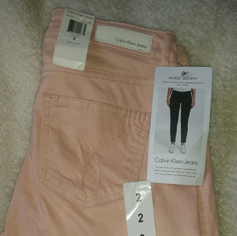 Calvin Klein Skinny Ankle Jeans